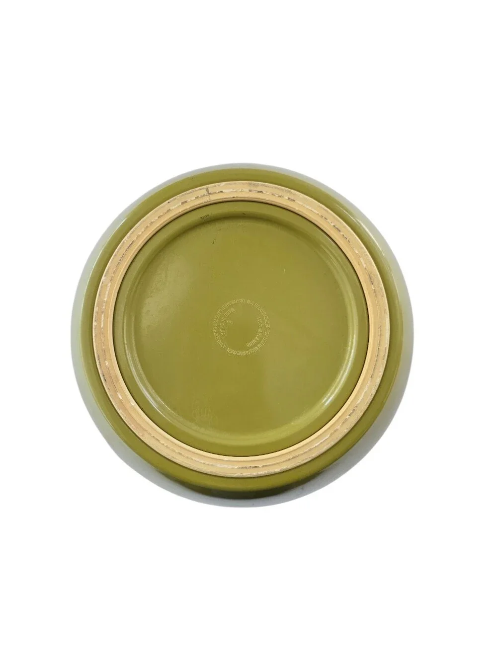 Vintage Retro Melamine Nesting Mixing Bowl Set of 4  Red Yellow Orange Green - Picture 11 of 12
